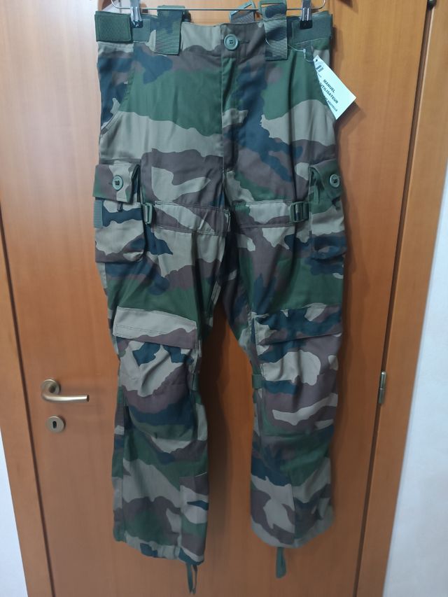 Pantaloni camo militari Esercito Francese nuovi M