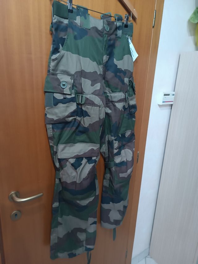Pantaloni camo militari Esercito Francese nuovi M