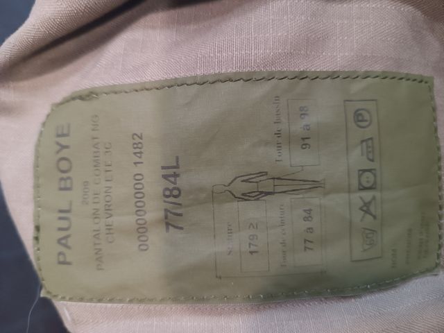 Pantaloni camo militari Esercito Francese nuovi M