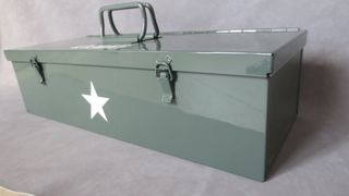Caja herramientas metalica US ARMY