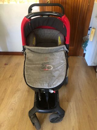 carro jane capazo+ silla + sacos y fundas