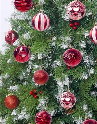 24 bolas navideñas, adorno navidad