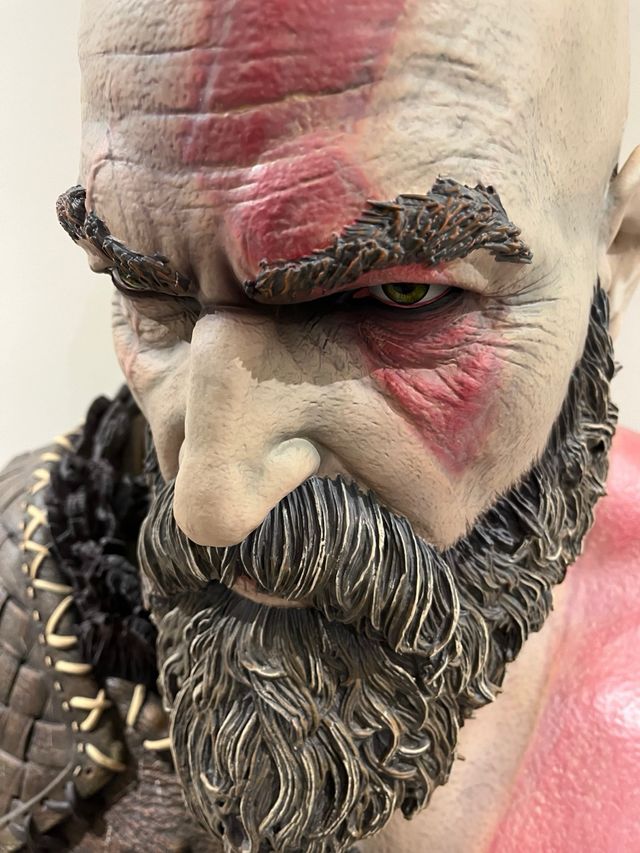 Busto Kratos Norse Gaming Heads NUEVO SIN ABRIR
