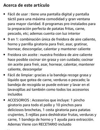 OFERTA Freidora Horno Aire Caliente SOGO