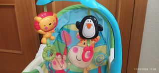 Hamaca mecedora bebé con vibración