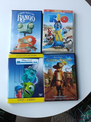 DVDs infantiles