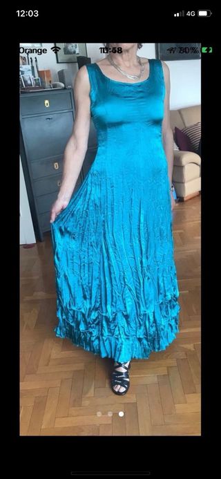 vestido de fiesta largo