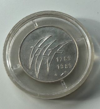 Medalla plata de la Revolución Francesa
