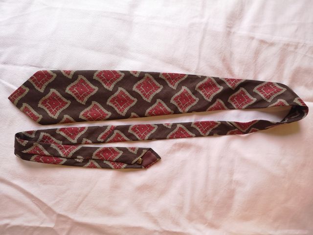 Cravatta seta anni 80