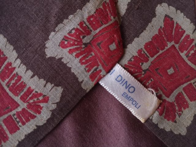 Cravatta seta anni 80