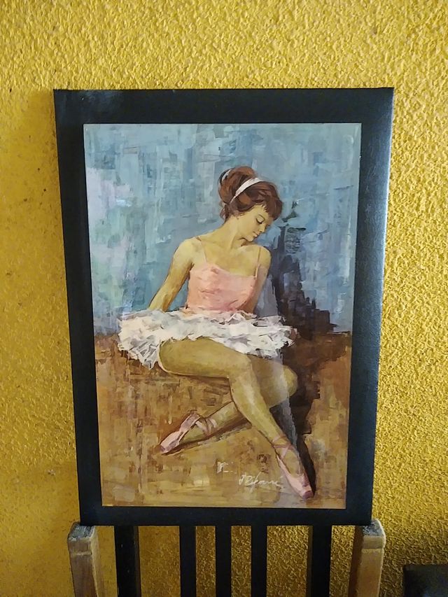 Pintura de bailarina