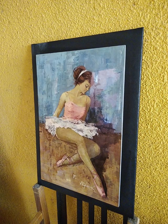 Pintura de bailarina