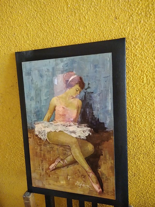Pintura de bailarina