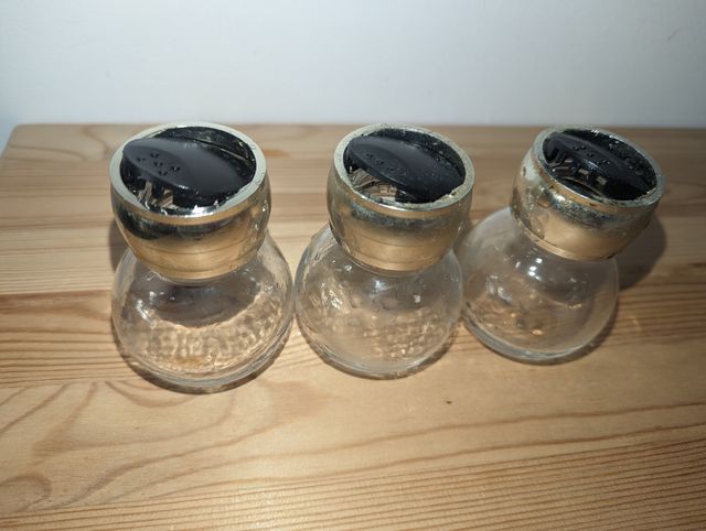 Set di 8 barattoli per spezie