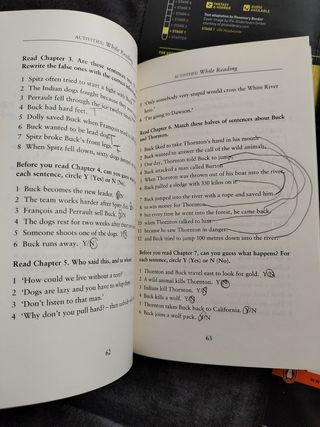 5 libros inglés (Begginer, low/up intermediate)