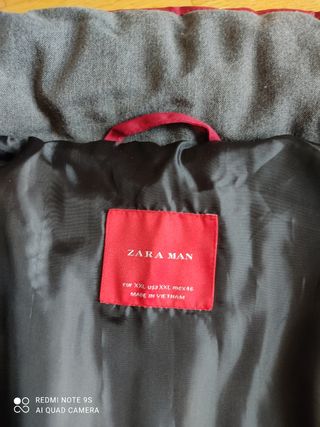 Abrigo XXL zara