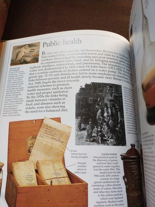 Libro en inglés sobre la medicina