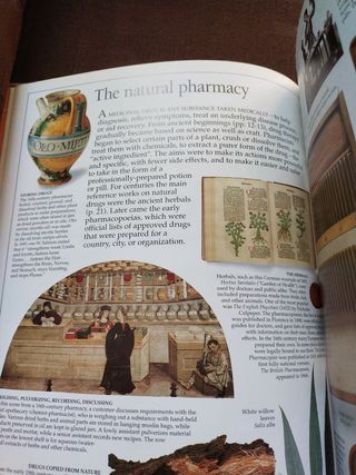 Libro en inglés sobre la medicina