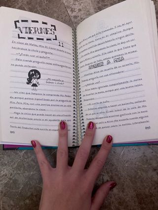 Diario de Sofía desde el cuarto de baño de chicos