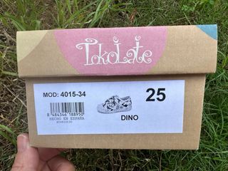 Zapatillas niños dinosaurios talla 25