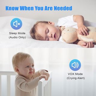 Vigilabebés con Cámara de 5" 1080P