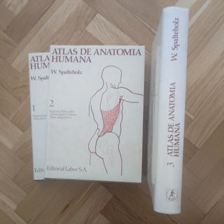 Atlas de anatomía humana, 3 volúmenes