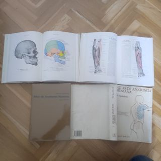 Atlas de anatomía humana, 3 volúmenes