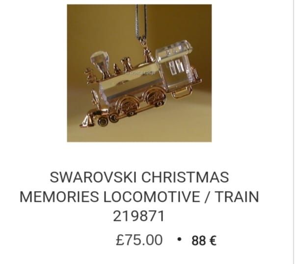 ADORNO NAVIDEÑO SWAROVSKI