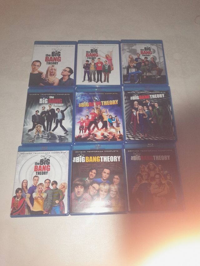 THE BING BANG THEORY BLURAY T.1 A T.9