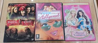 Lote de tres DVD infantil