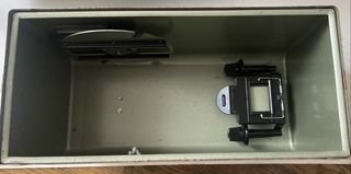 Proyector de diapositivas antiguo