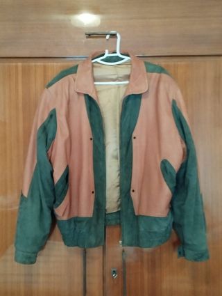 Cazadora de piel/ante