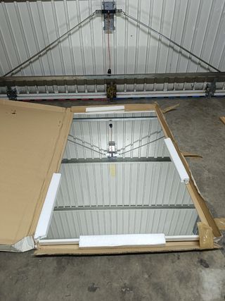 Espejo de pared de baño 100x60 y luminaria