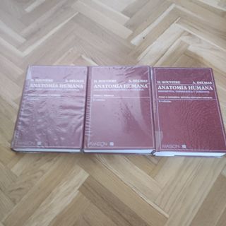 Atlas de anatomía humana, 3 volúmenes