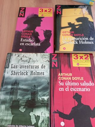 Libros Sherlock Holmes