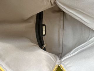 Bolso Roberto Verino mostaza y verde.