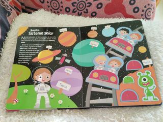 El universo. Libro con piezas