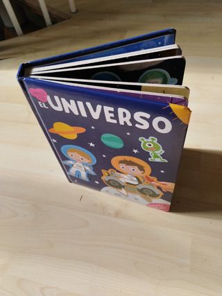 El universo. Libro con piezas