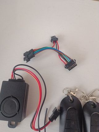 Sistema de Alarma de Bicicleta Eléctrica moto