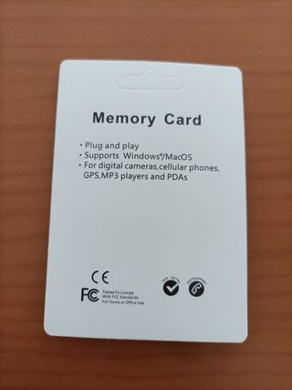 Memory Card 64 Gigas capacidad