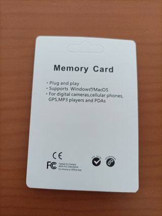 Memory Card 64 Gigas capacidad