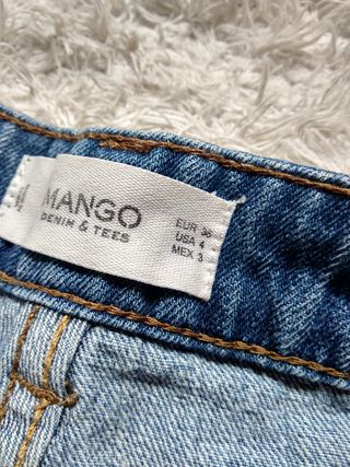 Short vaquero tiro alto boho chic