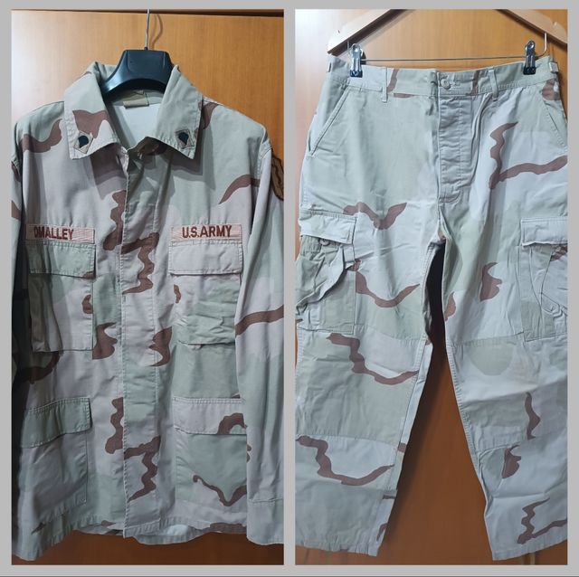 Divisa camo desert Esercito Americano originale