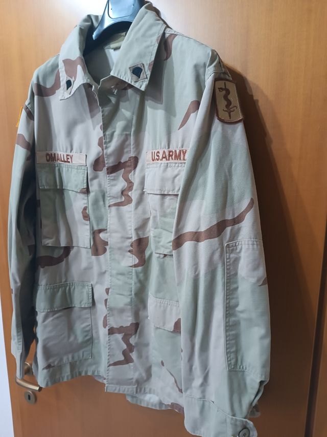 Divisa camo desert Esercito Americano originale