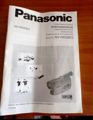 Cámara de Video Panasonic