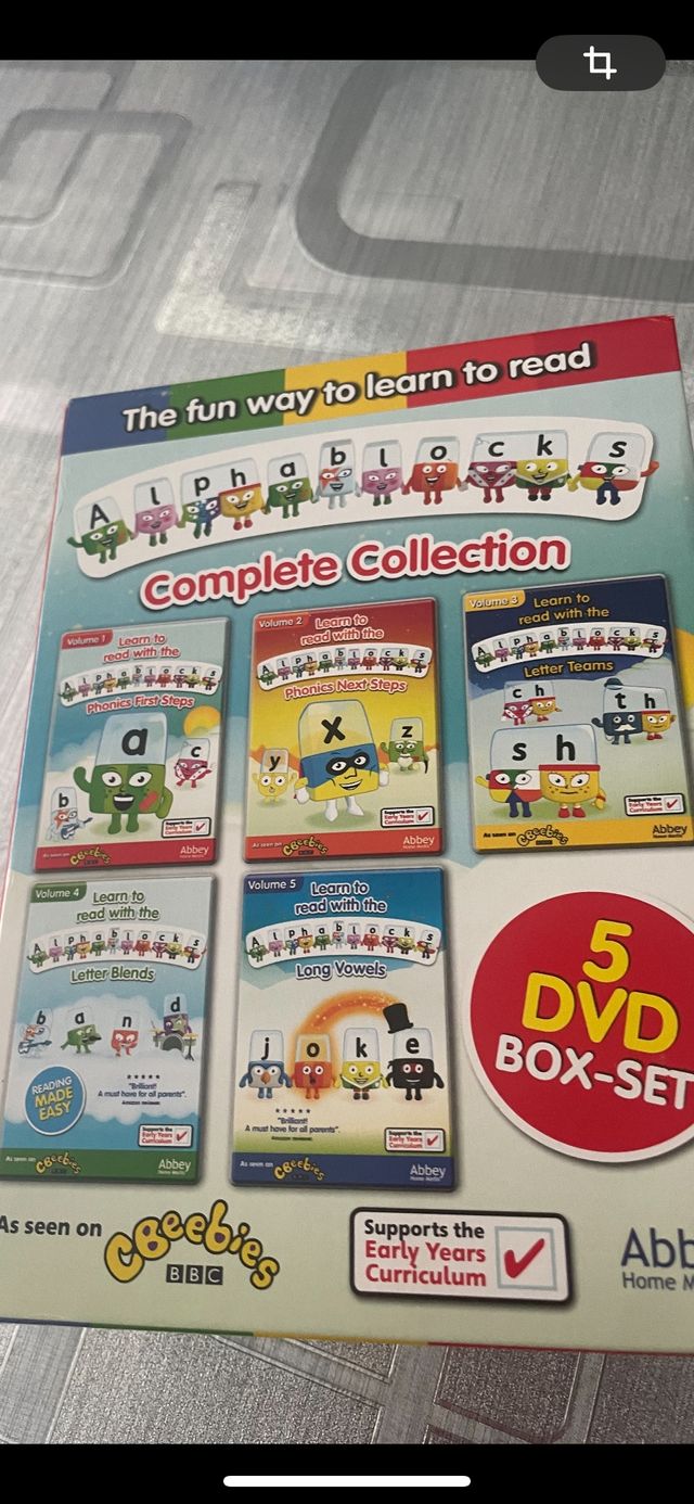 Alphablocks Dvd .Colección completa