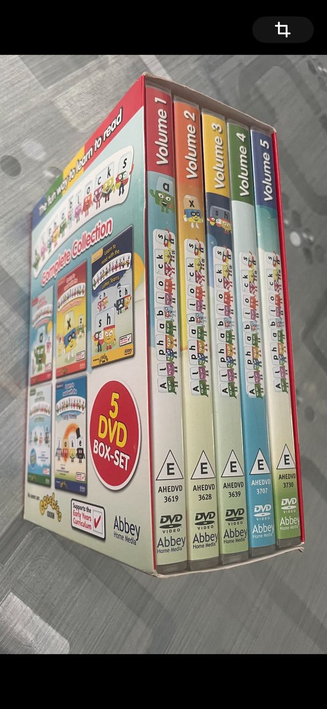 Alphablocks Dvd .Colección completa