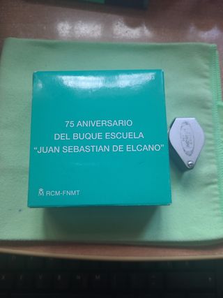 Moneda 10€ Plata 2003 Juan S. Elcano