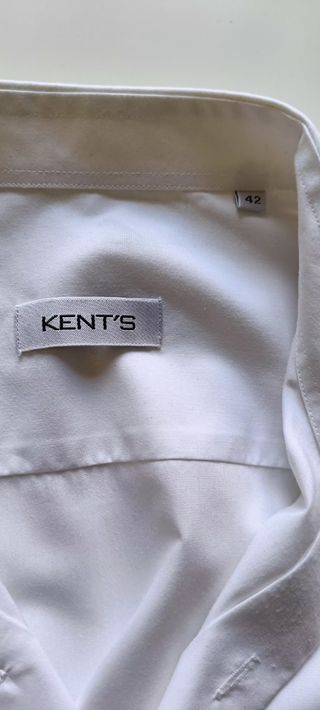 Camisa blanca de hombre