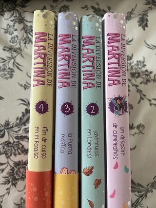 PACK LIBROS LA DIVERSIÓN DE MARTINA